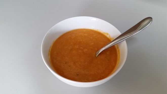 tomato and white bean soup
